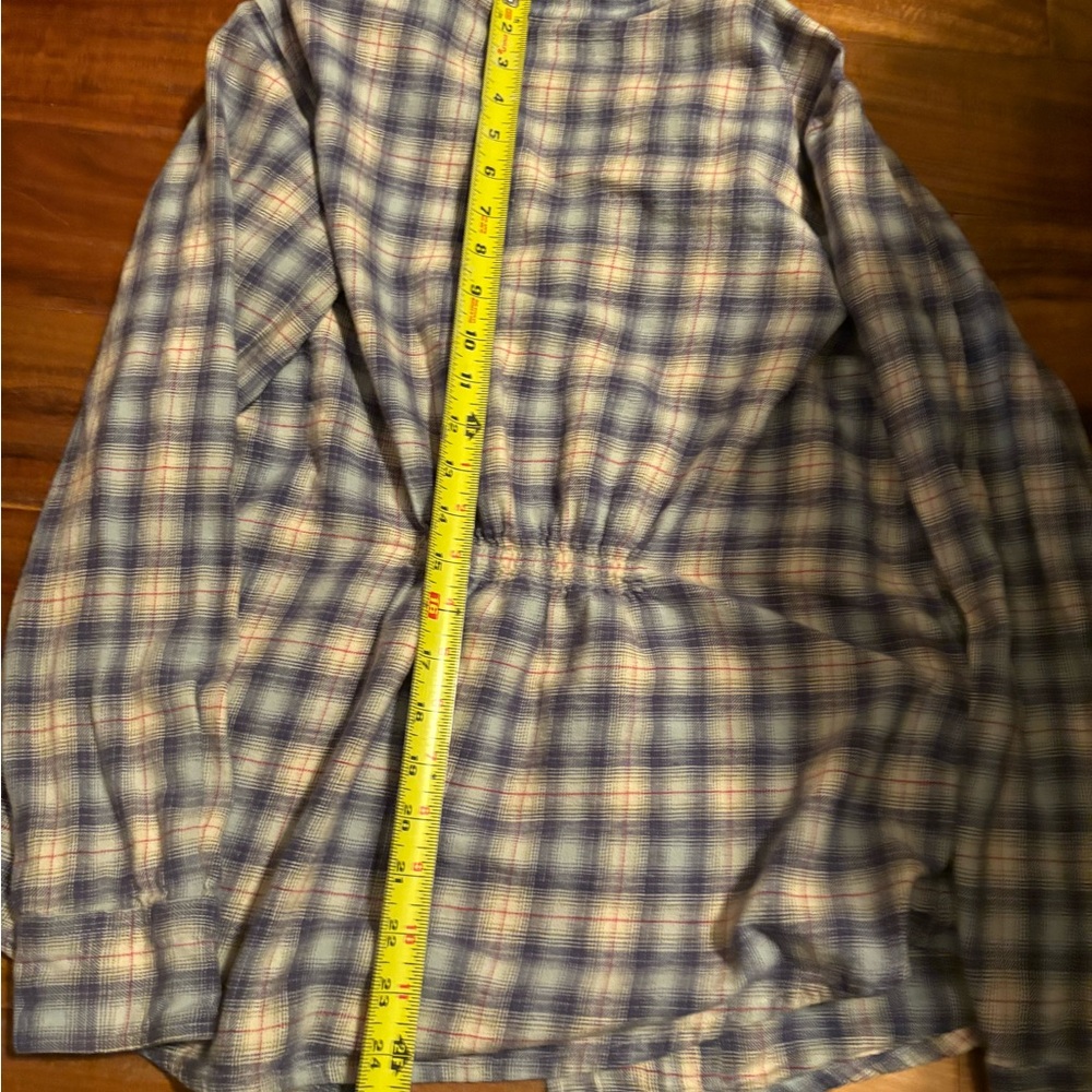🪶 Carhartt‎ Women’s Plaid Button-Up Shirt (Size L) - Picture 6 of 9